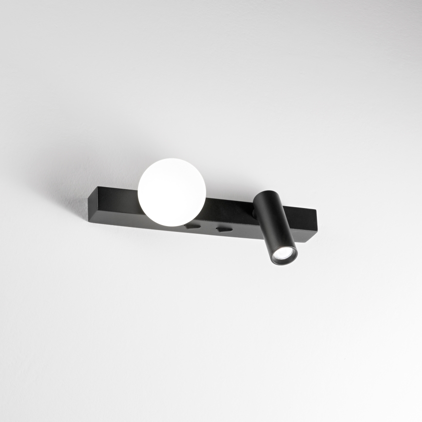 Ideal Lux - LED Kinkiet PING PONG 2xLED/3W/230V CRI 90 czarny