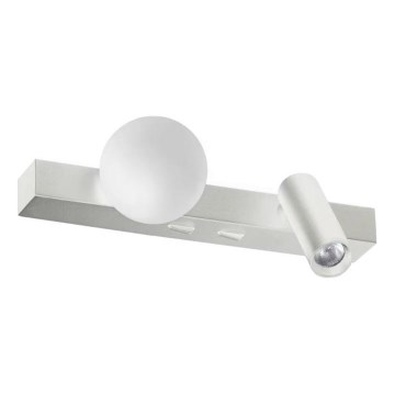 Ideal Lux - LED Kinkiet PING PONG 2xLED/3W/230V CRI 90 matowy chrom