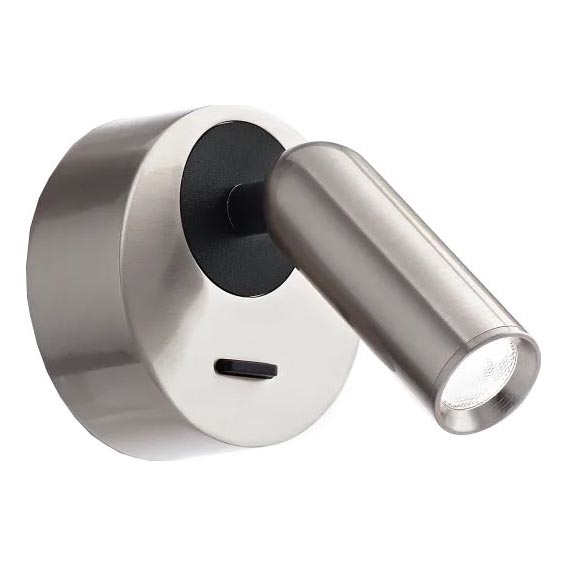 Ideal Lux - LED Kinkiet punktowy BEAN LED/3W/230V CRI 90 chrom błyszczący