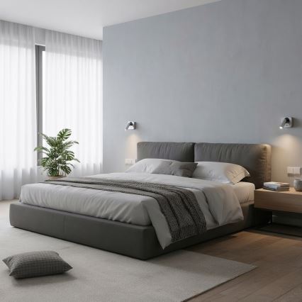 Ideal Lux - LED Kinkiet punktowy BEAN LED/3W/230V CRI 90 chrom błyszczący