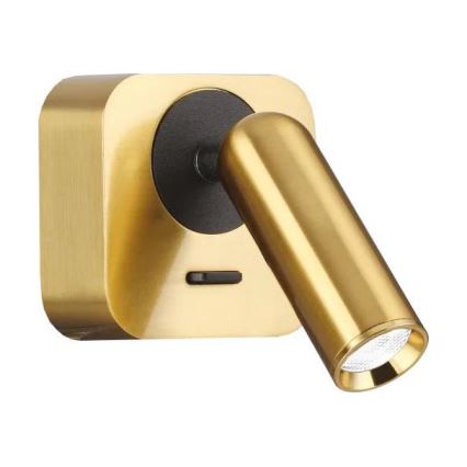 Ideal Lux - LED Kinkiet punktowy BEAN LED/3W/230V CRI 90 złoty