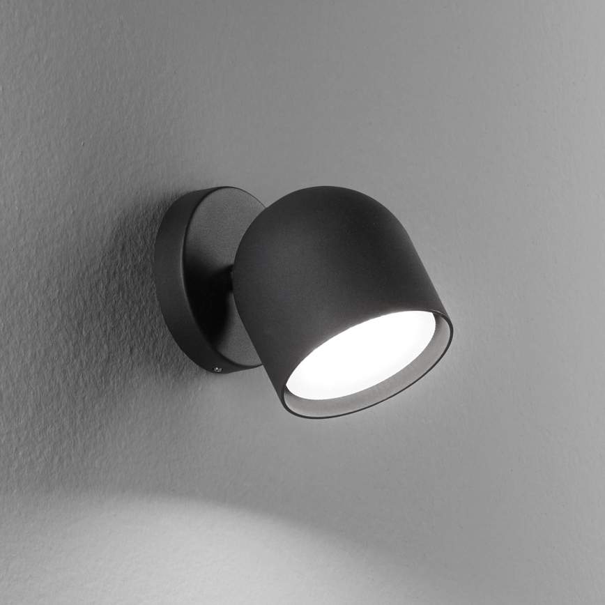 Ideal Lux - LED Kinkiet punktowy DODO 1xGX53/9W/230V czarny