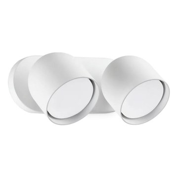 Ideal Lux - LED Kinkiet punktowy DODO 2xGX53/9W/230V biały