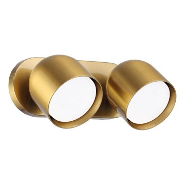 Ideal Lux - LED Kinkiet punktowy DODO 2xGX53/9W/230V mosiądz