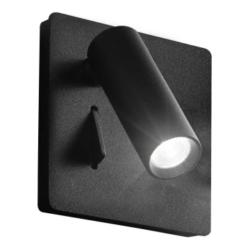Ideal Lux - LED Kinkiet punktowy LITE LED/3W/230V CRI 90 czarny
