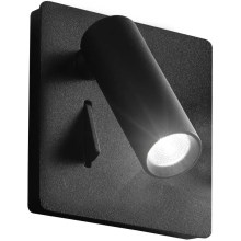 Ideal Lux - LED Kinkiet punktowy LITE LED/3W/230V czarny