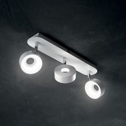 Ideal Lux - LED kinkiet punktowy OBY 3xLED/6W/230V CRI 90 biały