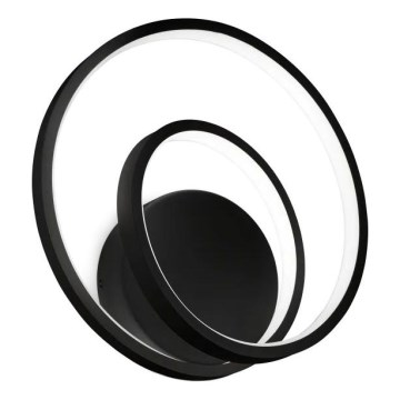 Ideal Lux - LED Kinkiet ściemnialny OZ LED/28W/230V CRI 90 czarny