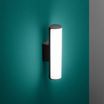 Ideal Lux - LED Kinkiet zewnętrzny ETERE LED/9,5W/230V 3000K CRI 90 IP44 czarny