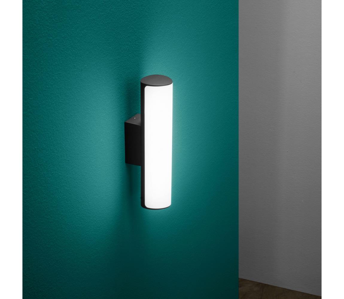 Ideal Lux - LED Kinkiet zewnętrzny ETERE LED/9,5W/230V 4000K IP44 czarny