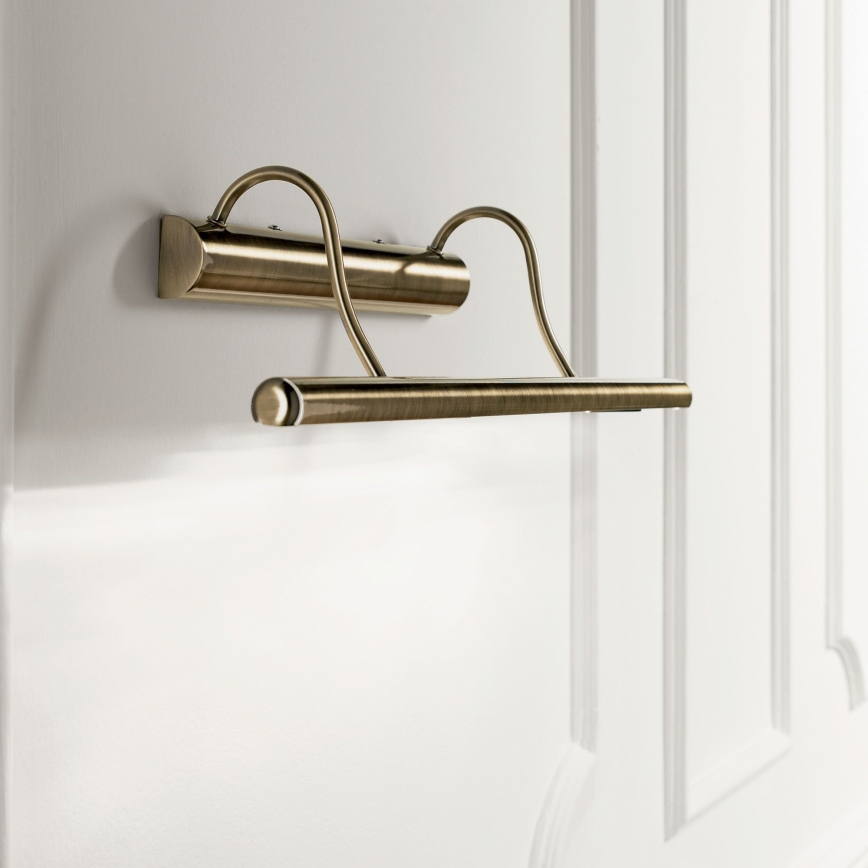 Ideal Lux - LED lampa do obrazów 4xG9/3W/230V brązowa