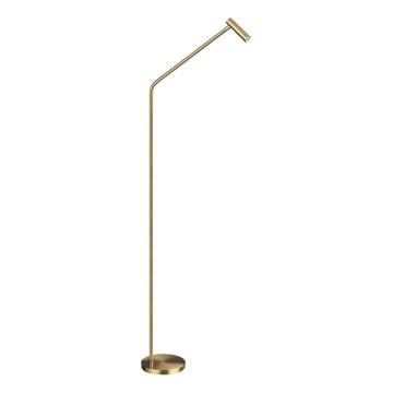 Ideal Lux - LED Lampa podłogowa EASY LED/3,5W/230V CRI 90 mosiądz