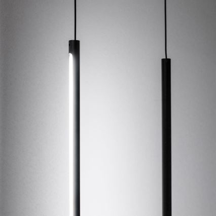 Ideal Lux - LED Lampa podłogowa FILO LED/14W/230V 2700K CRI 90 czarny