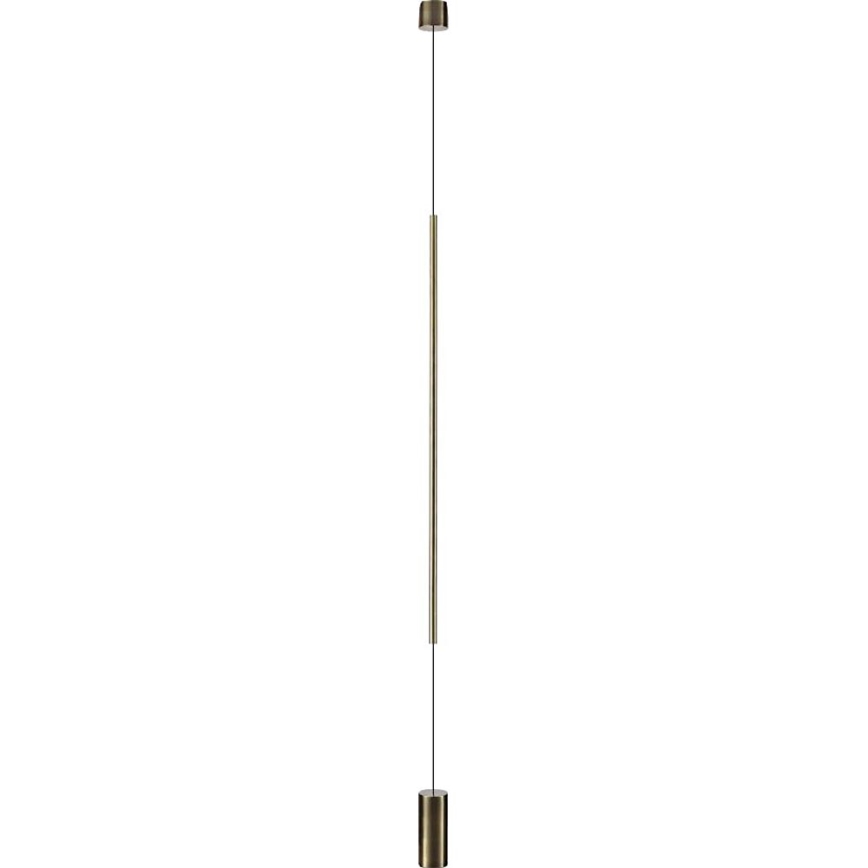 Ideal Lux - LED Lampa podłogowa FILO LED/14W/230V 2700K CRI 90 mosiądz