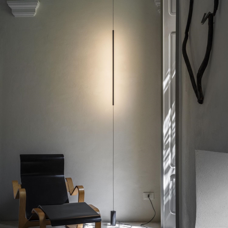 Ideal Lux - LED Lampa podłogowa FILO LED/14W/230V 3000K CRI 90 czarny