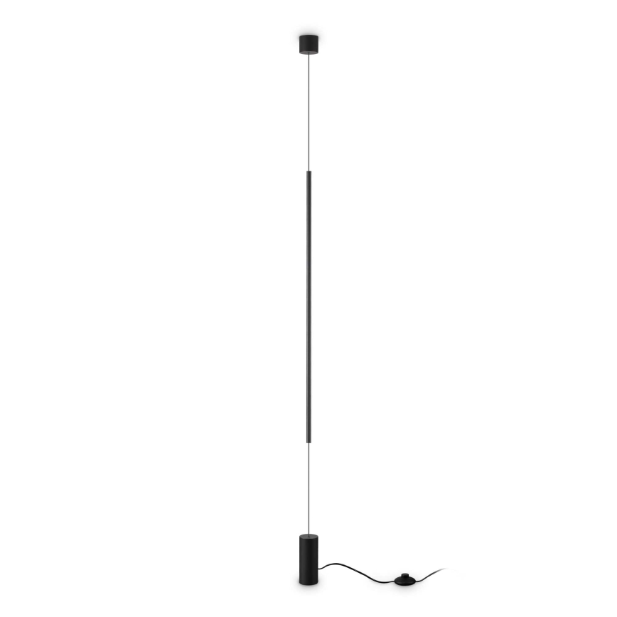 Ideal Lux - LED Lampa podłogowa FILO LED/14W/230V 3000K CRI 90 czarny