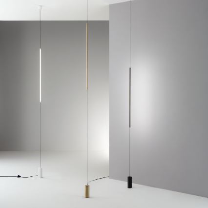 Ideal Lux - LED Lampa podłogowa FILO LED/14W/230V 3000K CRI 90 czarny