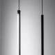 Ideal Lux - LED Lampa podłogowa FILO LED/15W/230V czarna