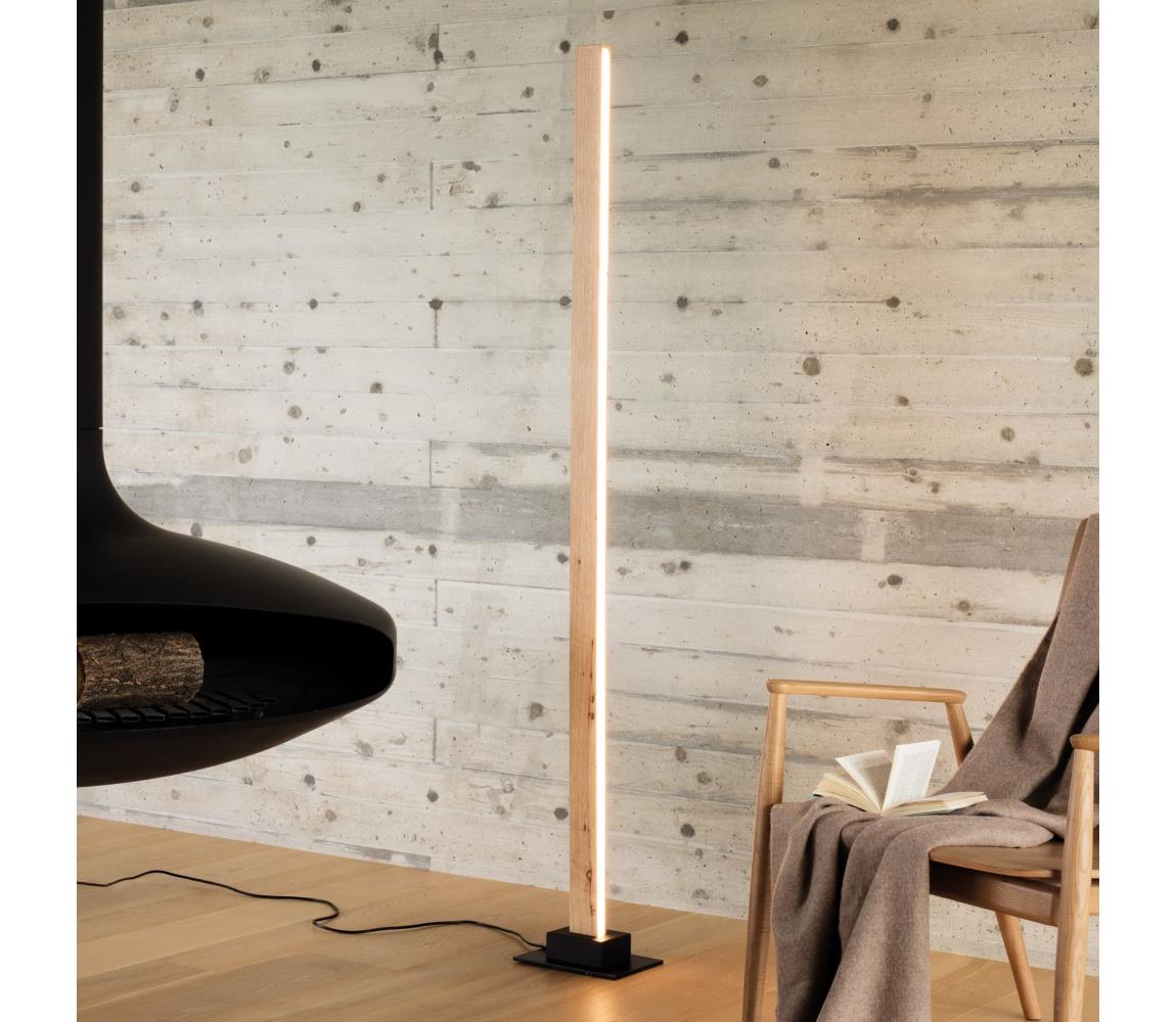 Ideal Lux - LED Lampa podłogowa ściemnialna CRAFT LED/26W/230V CRI 90 buk