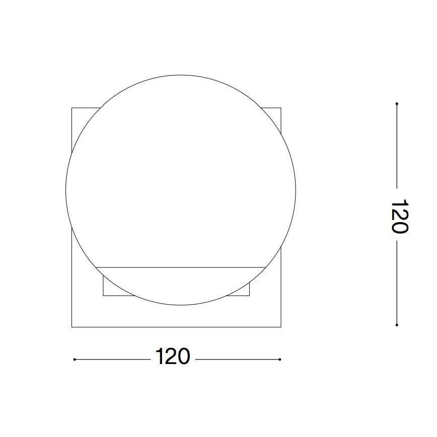 Ideal Lux - LED Lampa stołowa ANGOLO 1xG9/3W/230V czarny