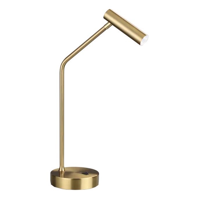 Ideal Lux - LED Lampa stołowa EASY LED/3,5W/230V CRI 90 mosiądz