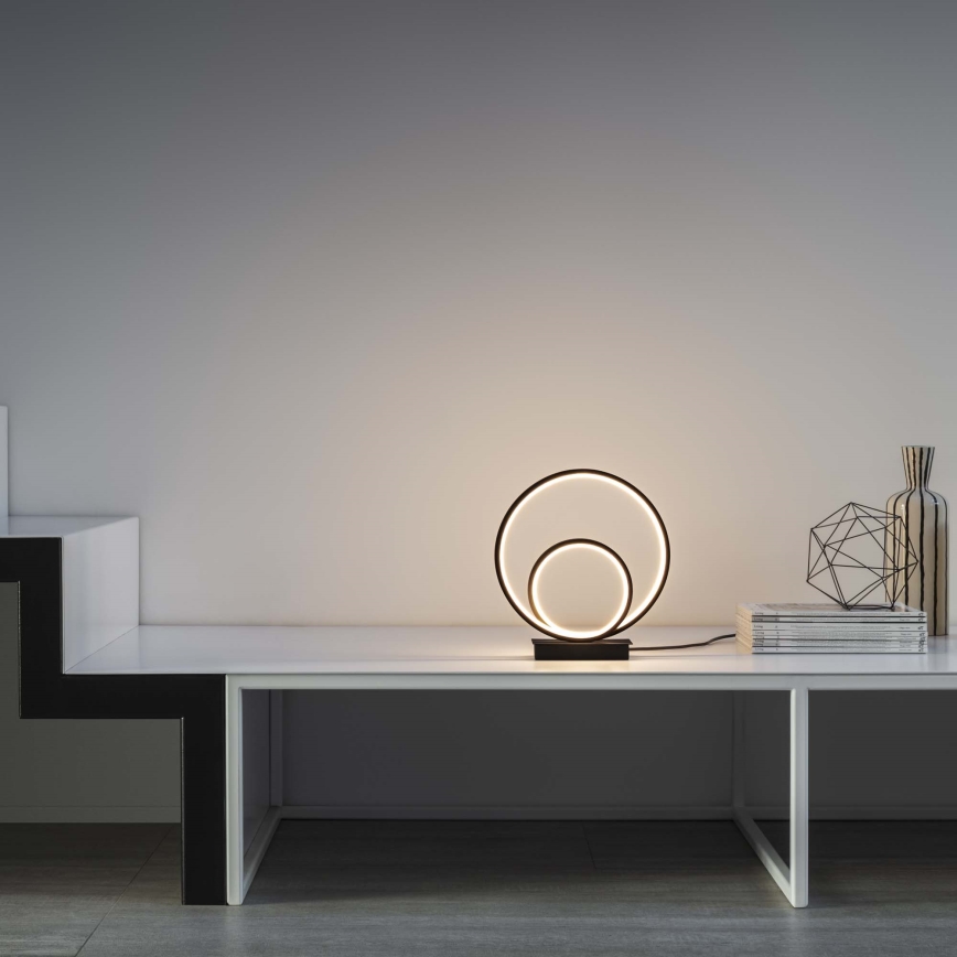 Ideal Lux - LED Lampa stołowa OZ LED/22W/230V CRI 90 czarny