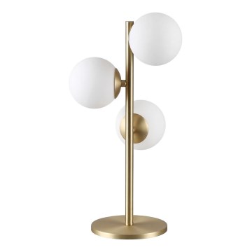 Ideal Lux - LED lampa stołowa PERLAGE 3xG9/3W/230V złota/biała