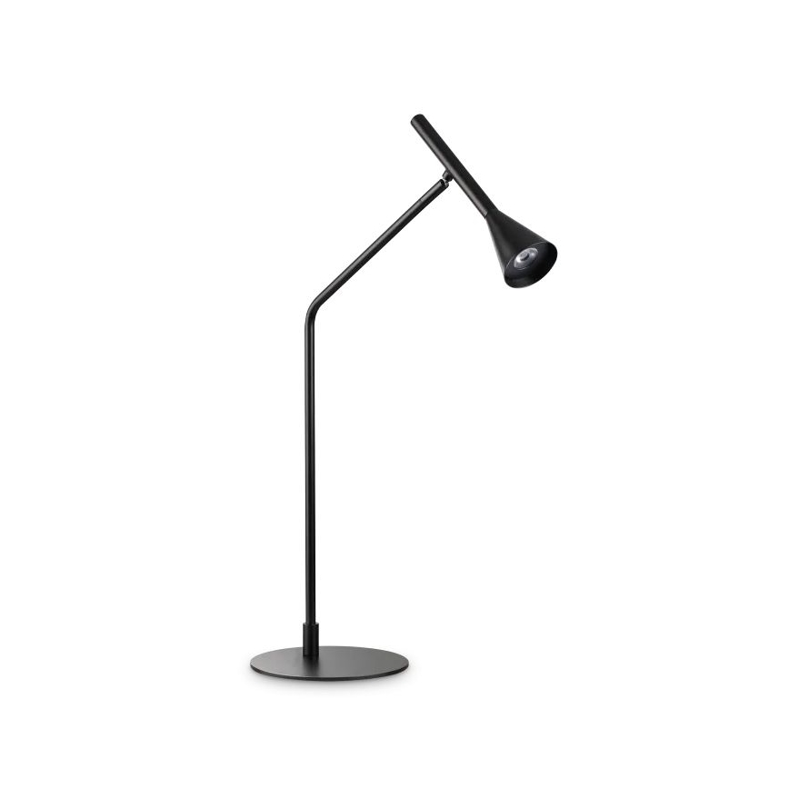 Ideal Lux - LED Ściemnialna dotykowa lampa stołowa DIESIS LED/6,5W/230V CRI 90 czarny