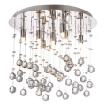 Ideal Lux - LED Lampa sufitowa kryształowa MOONLIGHT 8xG9/3W/230V śr. 40 cm chrom błyszczący