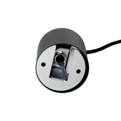 Ideal Lux - LED lampa wisząca na lince LOOK 1xGU10/7W/230V, CRI 90, średnica 6 cm, czarna