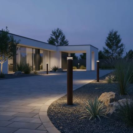 Ideal Lux - LED Lampa zewnętrzna BOEING LED/14W/230V 100 cm CRI 90 IP65 brązowy