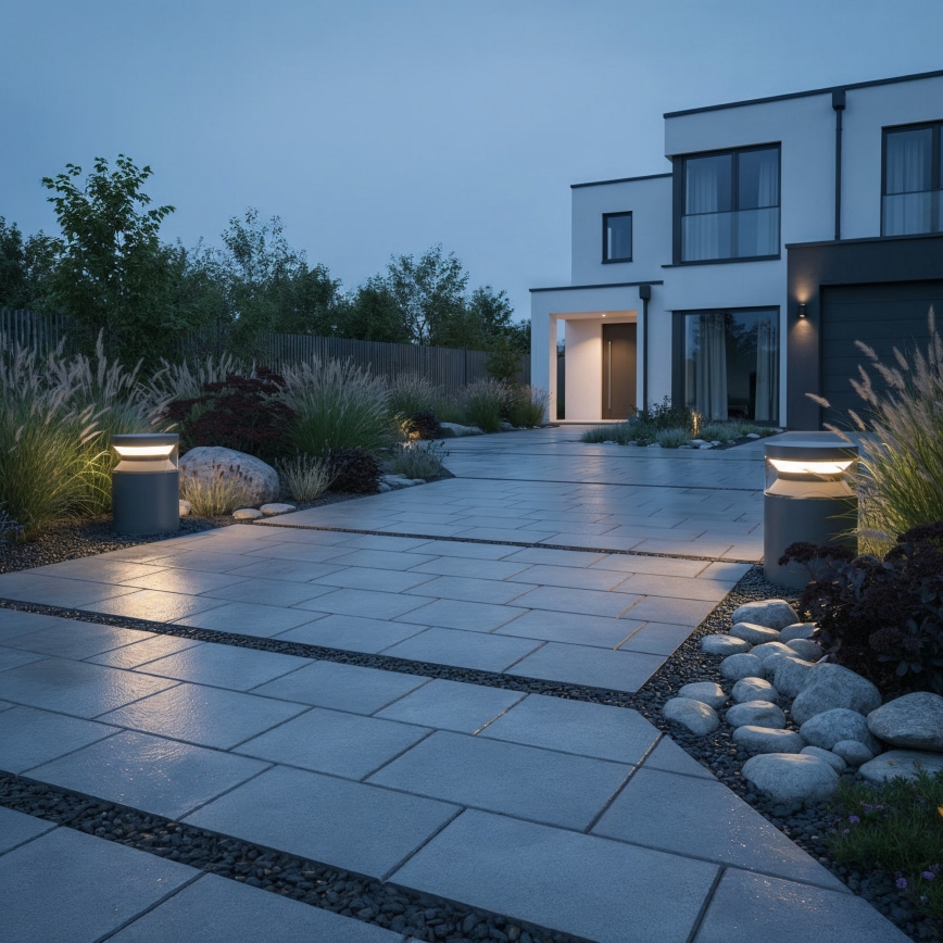 Ideal Lux - LED Lampa zewnętrzna BOEING LED/14W/230V 15 cm CRI 90 IP65 antracyt