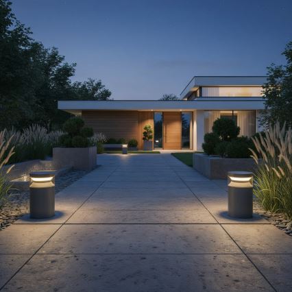 Ideal Lux - LED Lampa zewnętrzna BOEING LED/14W/230V 15 cm CRI 90 IP65 antracyt