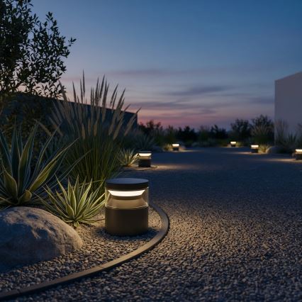 Ideal Lux - LED Lampa zewnętrzna BOEING LED/14W/230V 15 cm CRI 90 IP65 czarny