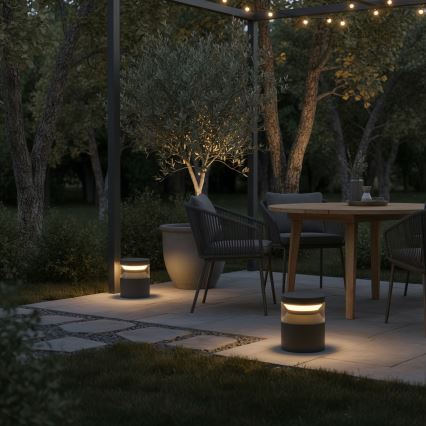 Ideal Lux - LED Lampa zewnętrzna BOEING LED/14W/230V 15 cm CRI 90 IP65 czarny