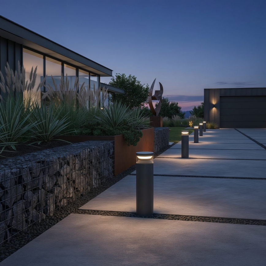 Ideal Lux - LED Lampa zewnętrzna BOEING LED/14W/230V 40 cm CRI 90 IP65 czarny