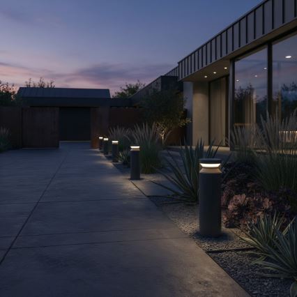 Ideal Lux - LED Lampa zewnętrzna BOEING LED/14W/230V 40 cm CRI 90 IP65 czarny