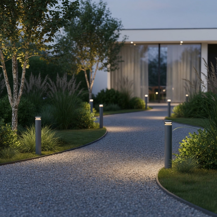 Ideal Lux - LED Lampa zewnętrzna BOEING LED/14W/230V śr. 70 cm CRI 90 IP65 antracyt