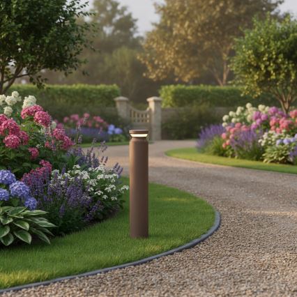 Ideal Lux - LED Lampa zewnętrzna BOEING LED/14W/230V śr. 70 cm CRI 90 IP65 brązowy