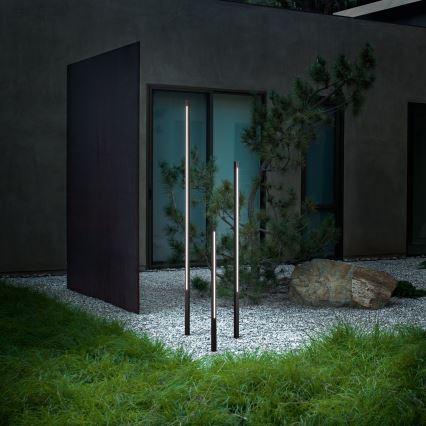 Ideal Lux - LED lampa zewnętrzna JEDI LED/7W/230V 40 cm CRI 90 IP65 brązowa
