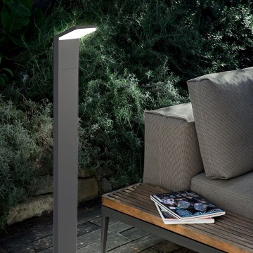Ideal Lux - LED Lampa zewnętrzna STYLE LED/8,5W/230V 4000K 100 cm CRI 90 IP54 antracyt