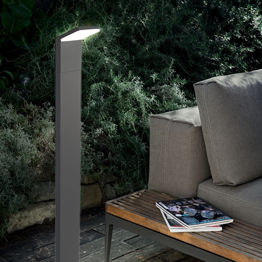 Ideal Lux - LED Lampa zewnętrzna STYLE LED/8,5W/230V 4000K 100 cm CRI 90 IP54 antracyt