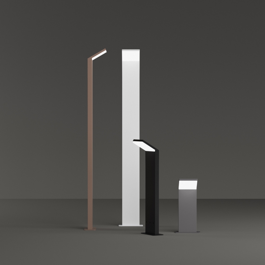 Ideal Lux - LED Lampa zewnętrzna STYLE LED/8,5W/230V 4000K 50 cm CRI 90 IP54 czarny
