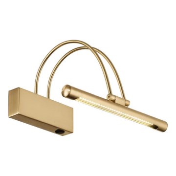 Ideal Lux - LED lampka do obrazów BOW LED/3,5W/230V CRI 90 26 cm złota