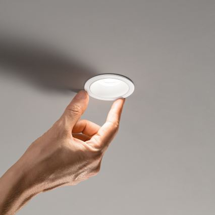 Ideal Lux - LED oprawa wpuszczana sufitowa do łazienki GAME TRIM LED/11W/230V 3000K CRI 90 śr. 8,5 cm IP65 biała