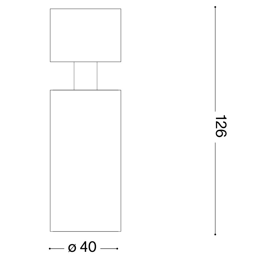 Ideal Lux - LED oprawa punktowa DYNAMITE 1xGU10/7W/230V CRI 90 biała