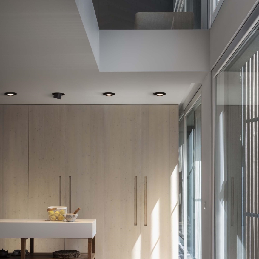 Ideal Lux - LED Wpuszczana oprawa punktowa NOVA LED/20W/230V 4000K CRI 90 śr. 15,4 cm czarna