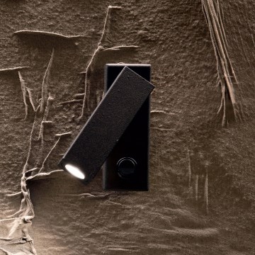 Ideal Lux - LED oprawa ścienna punktowa PAGE LED/3W/230V CRI 90 czarna