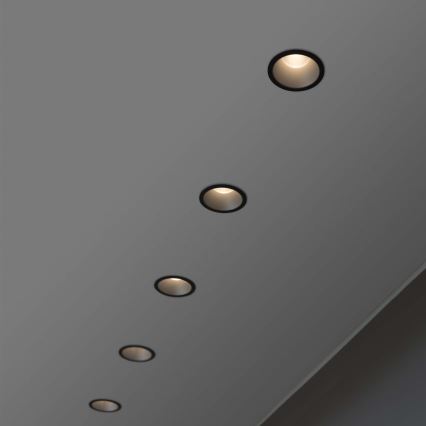 Ideal Lux - Oprawa wpuszczana LED GAME TRIM LED/11W/230V 3000K CRI 90 śr. 8,5 cm IP40 złota/czarna