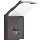 Ideal Lux - LED Oświetlenie zewnętrzne z czujnikiem STYLE LED/9W/230V 4000K CRI 90 IP54 antracyt